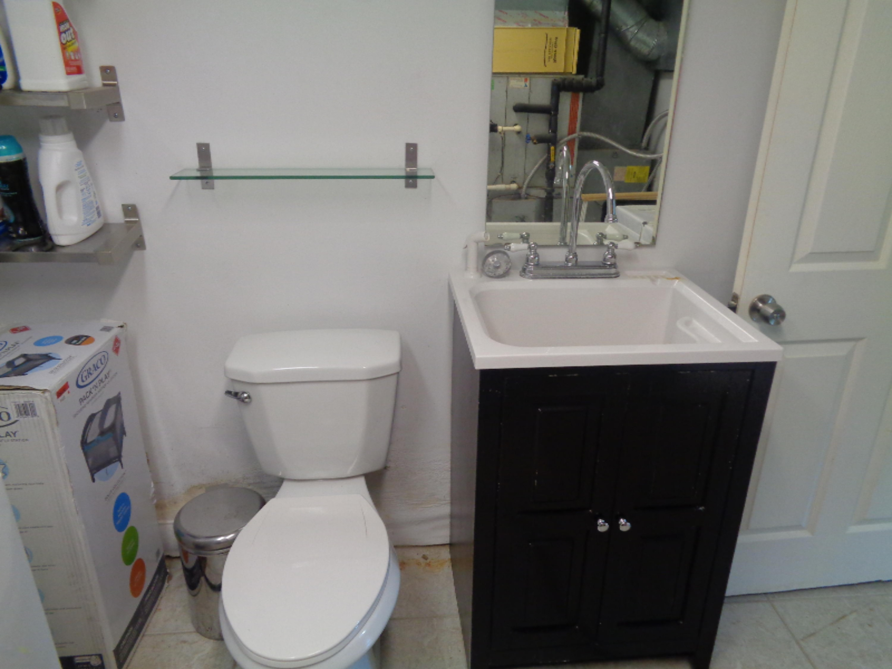 8755 Highland Road Watervliet, MI 49098 - Photo 13 of 34 Lower level half bath