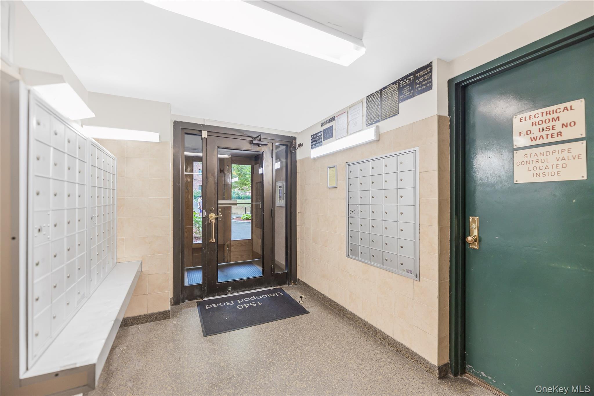 1540 Unionport Road, Unit 7F Bronx, NY 10462 - Photo 10 of 16 a view of an entryway with a floor to ceiling window