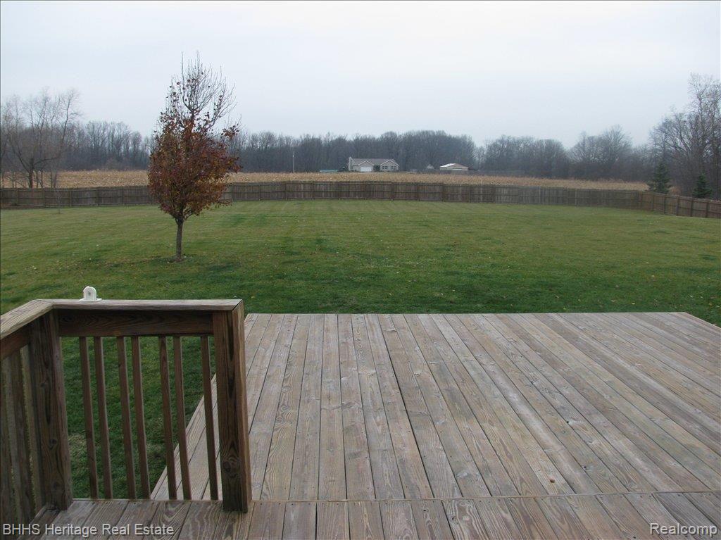 4455 Hibbard Road Corunna, MI 48817 - Photo 6 of 14 back yard