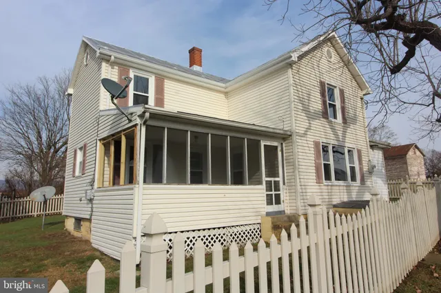 a view of a house with a window