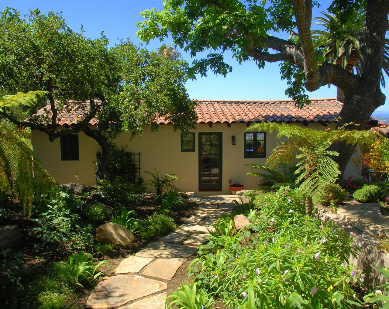 1233 Mission Ridge Road Santa Barbara, CA 93103 - Photo 8 of 8 a front view of a house with a yard