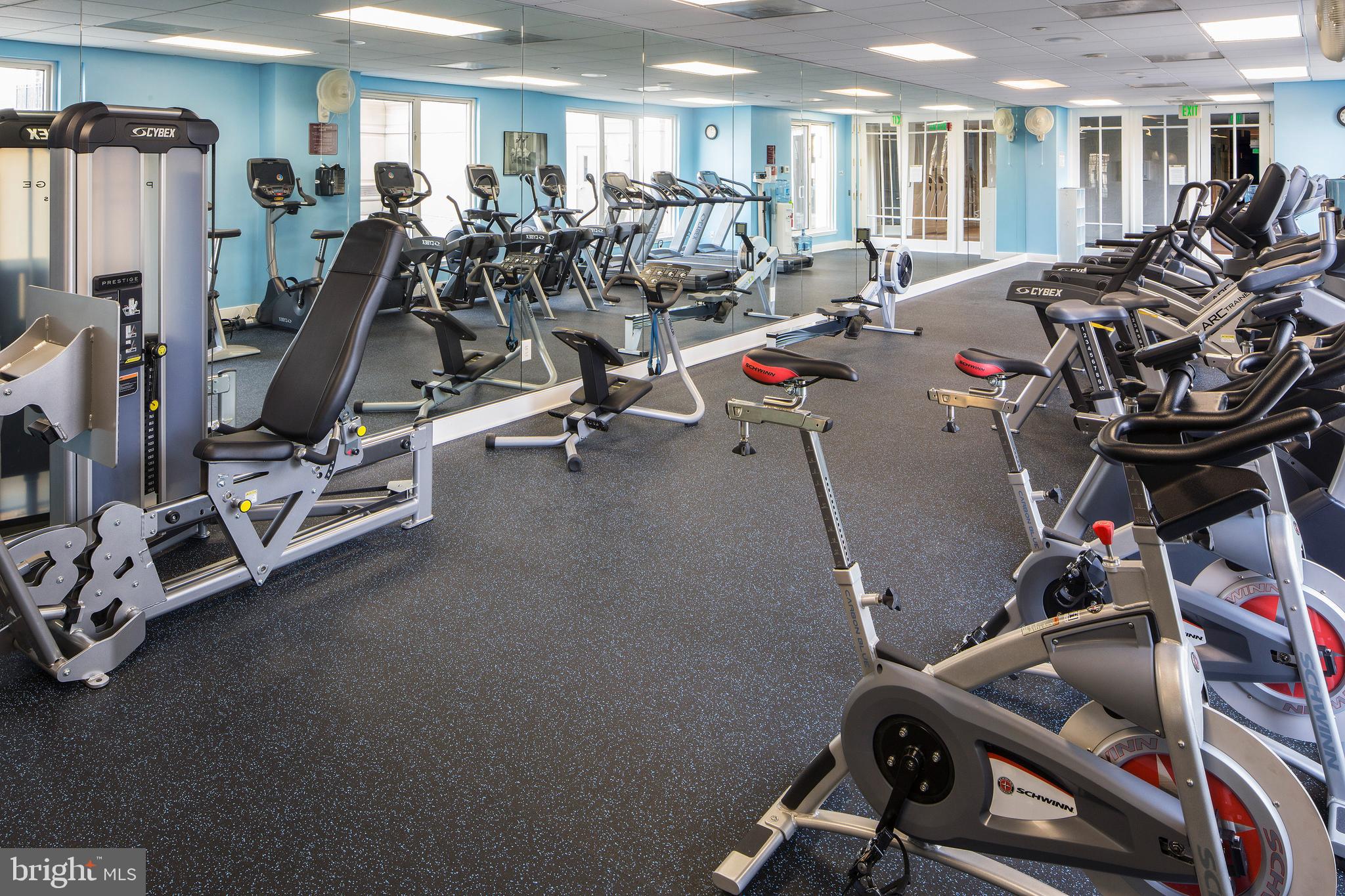5 Park Place, Unit 702 Annapolis, MD 21401 - Photo 32 of 55 a view of a room with gym equipment