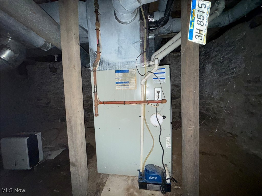 4589 Harmon Creek Road Colliers, WV 26035 - Photo 25 of 26 Utilities featuring heating unit