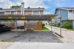 a backyard of a house