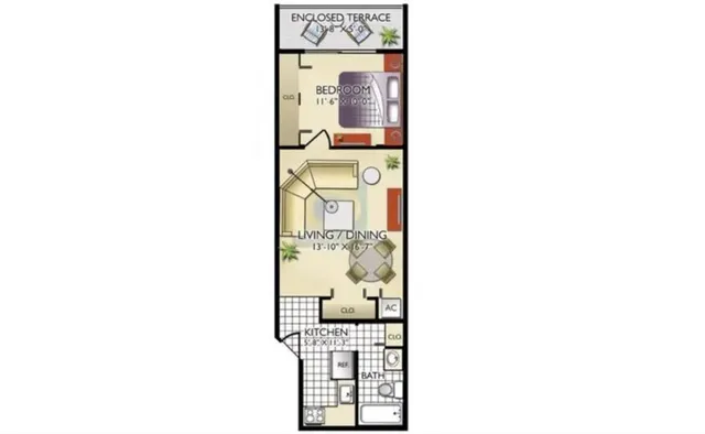 a picture of a floor plan