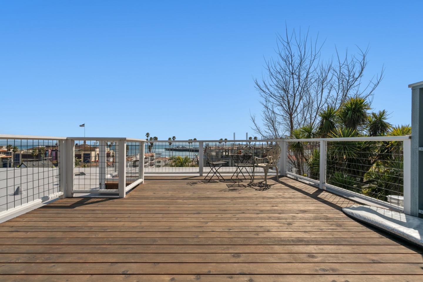 321 Second Street Santa Cruz, CA 95060 - Photo 13 of 34 a view of a terrace with wooden floor and seating space