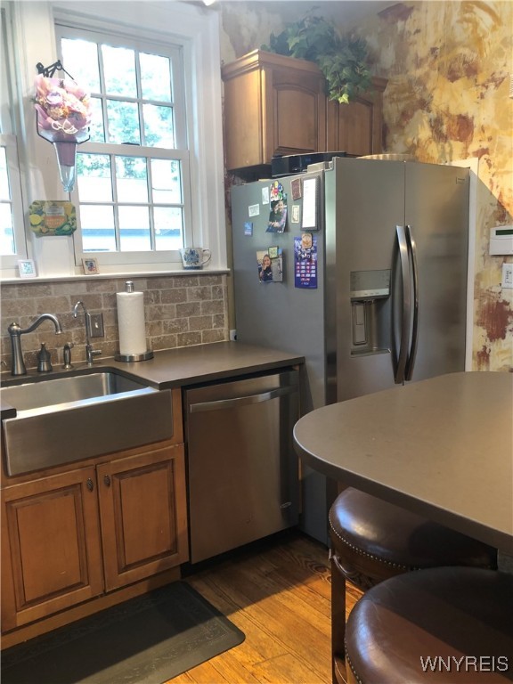 5079 Forest Road Lewiston, NY 14092 - Photo 14 of 50 DOUBLE SS SINK-DISPOSAL-TRASH UNIT HARDWOOD FLOOR