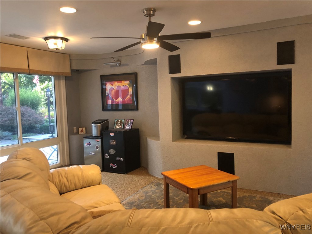 5079 Forest Road Lewiston, NY 14092 - Photo 23 of 50 CEILING LIGHTING, AREA FOR TV- HTD FLOOR