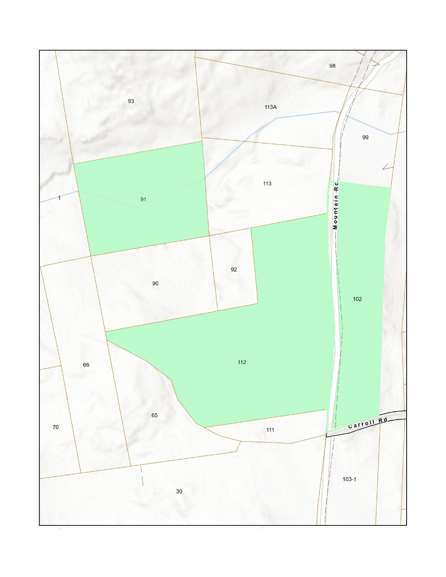 Lot 112 Mountain Road Warren, ME 04864 - Photo 3 of 7 Warren Map R13-112