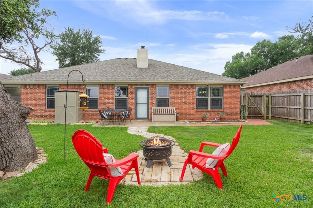 356 Nolan Ridge Drive Nolanville, TX 76559 - Photo 25 of 35 Backyard
