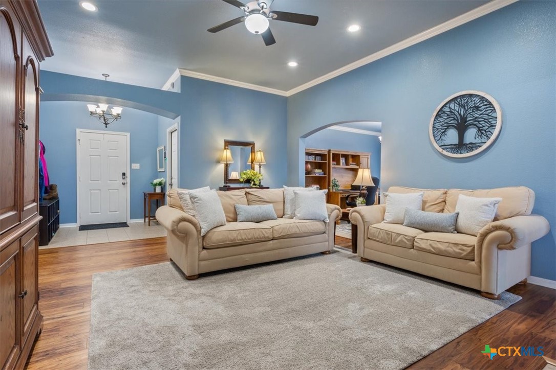 356 Nolan Ridge Drive Nolanville, TX 76559 - Photo 4 of 35 Living Room