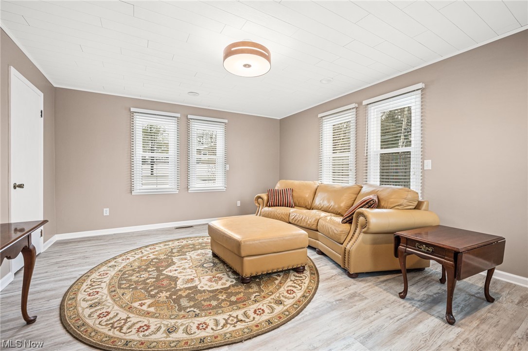 2986 Worrell Road Willoughby, OH 44094 - Photo 18 of 36 Living room with light wood-type flooring