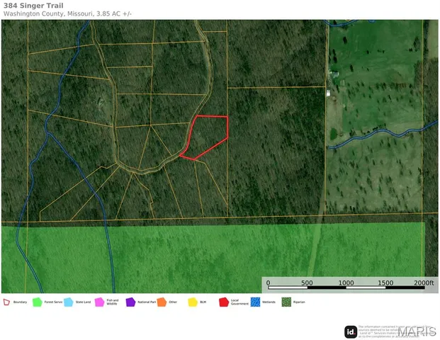 $29,900 | 0 Singer Trail, Potosi, MO 63664