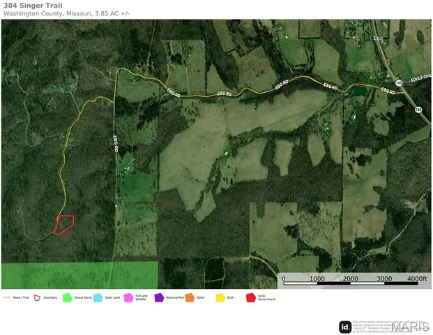 $29,900 | 0 Singer Trail, Potosi, MO 63664