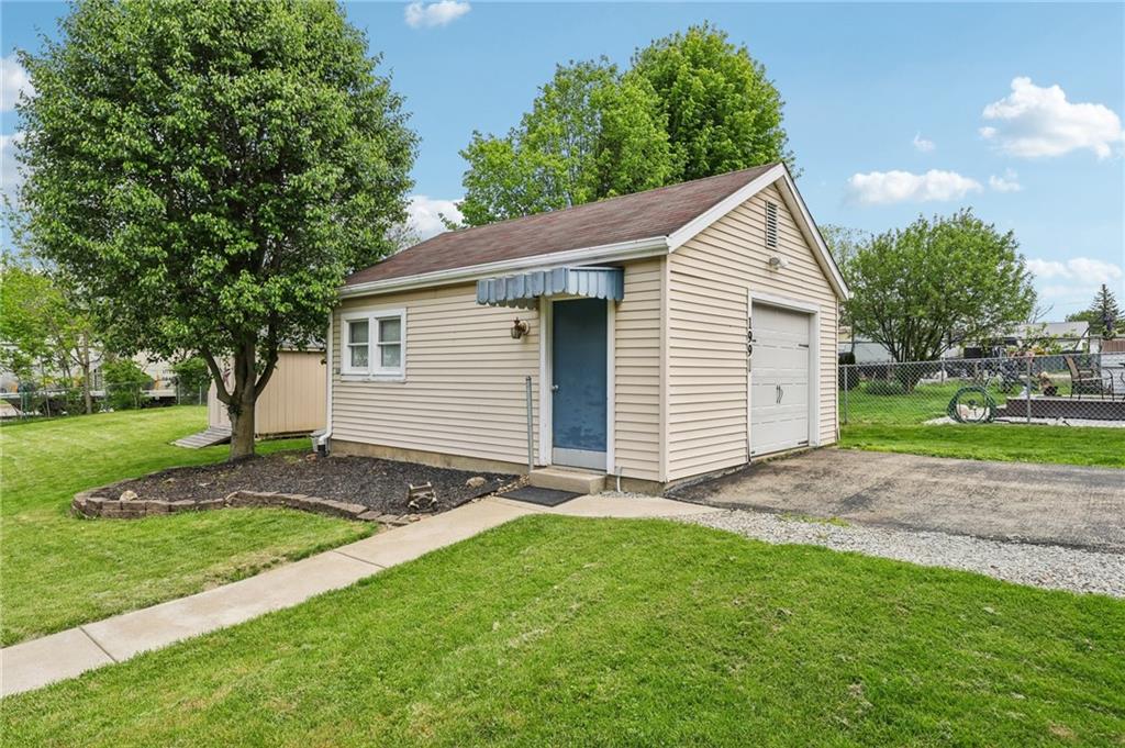 199 Latimer Avenue Strabane, PA 15363 - Photo 6 of 44 a view of a backyard with a garden