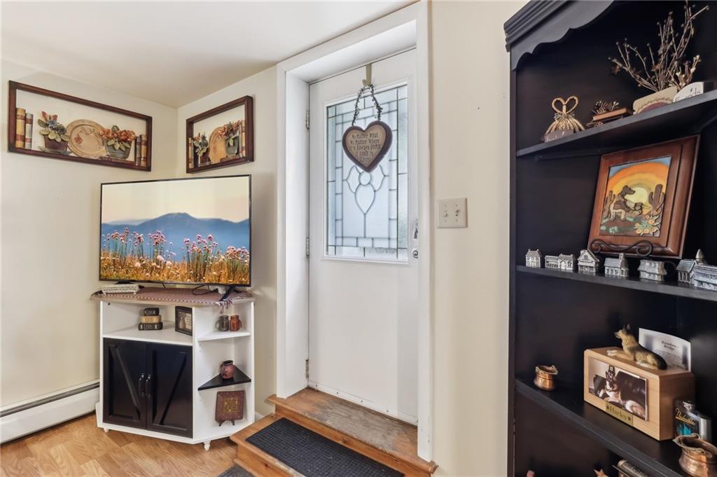 199 Latimer Avenue Strabane, PA 15363 - Photo 10 of 44 a view of a hallway with washer and dryer