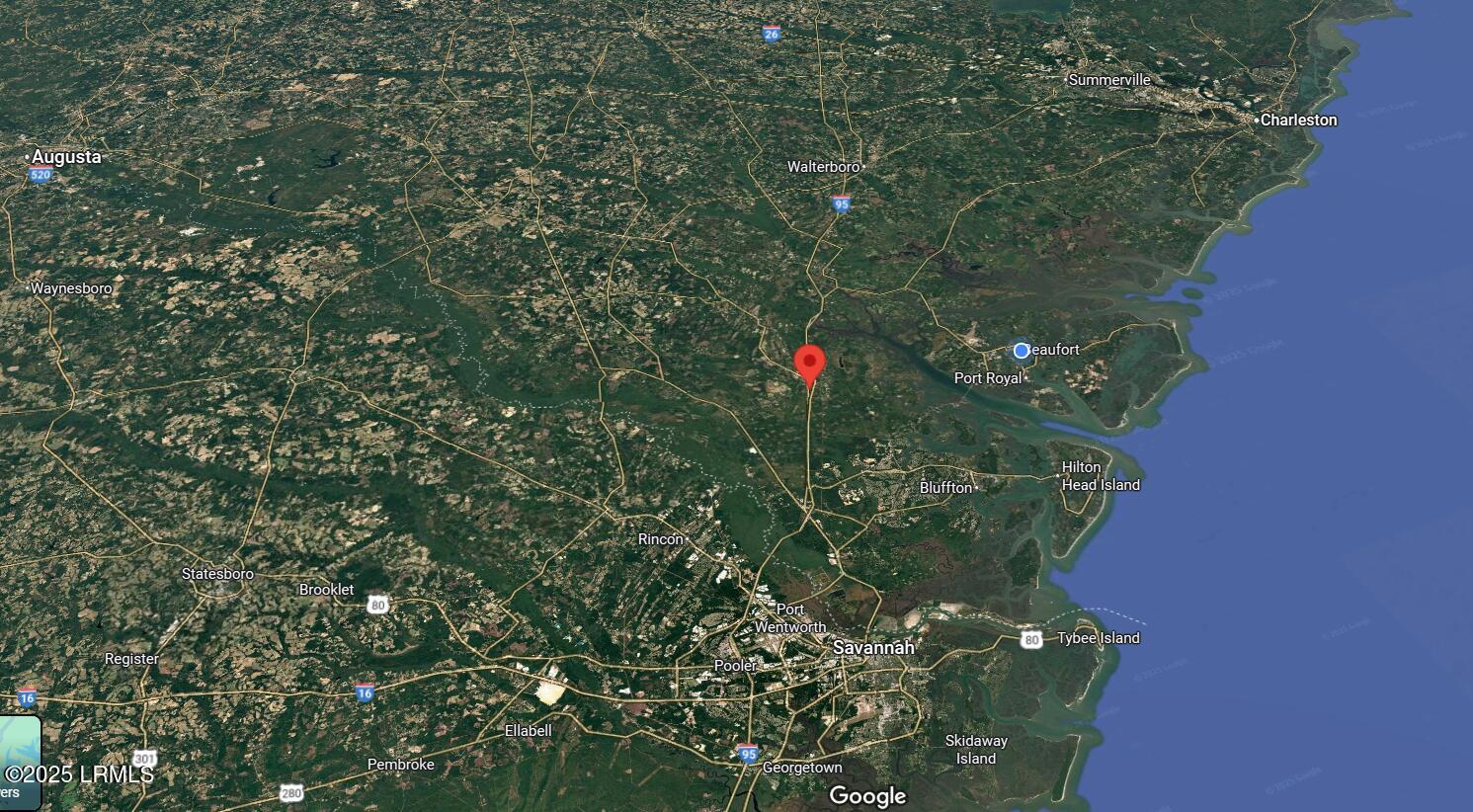 Tbd Forest Avenue Ridgeland, SC 29936 - Photo 4 of 6 Google Aerial N Expanded - Forest Ave Lo