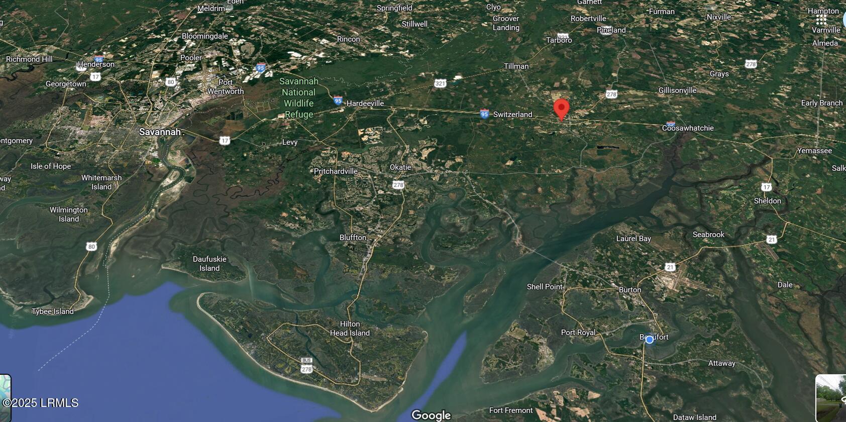 Tbd Forest Avenue Ridgeland, SC 29936 - Photo 6 of 6 Google Aerial W - Forest Ave Lots.jpg