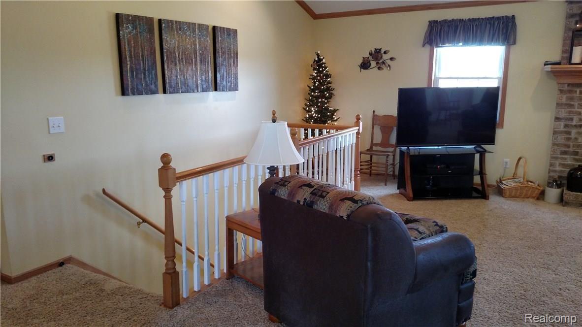 11328 Jeddo Road Yale, MI 48097 - Photo 10 of 36 This is a view of the stairway to the finished basement.