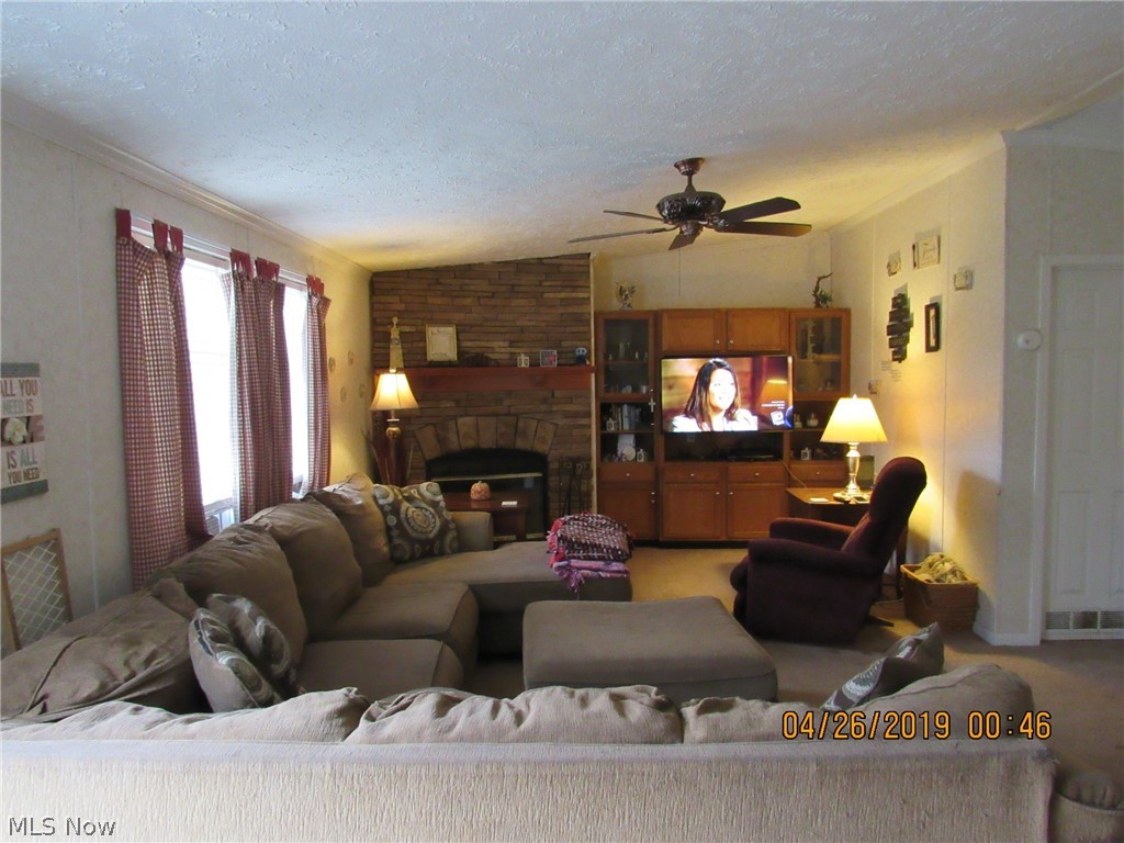 4502 Tower Road Dorset, OH 44032 - Photo 6 of 16 Kitchen is open to the living room.