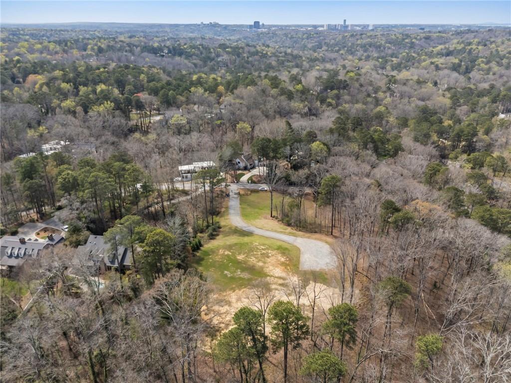 4931 Rebel Trail Atlanta, GA 30327 - Photo 20 of 30 an aerial view of a house with a yard