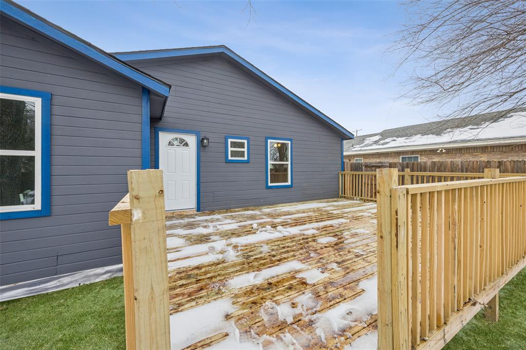 3847 Stalcup Road Fort Worth, TX 76119 - Photo 28 of 30 a front view of a house with a yard