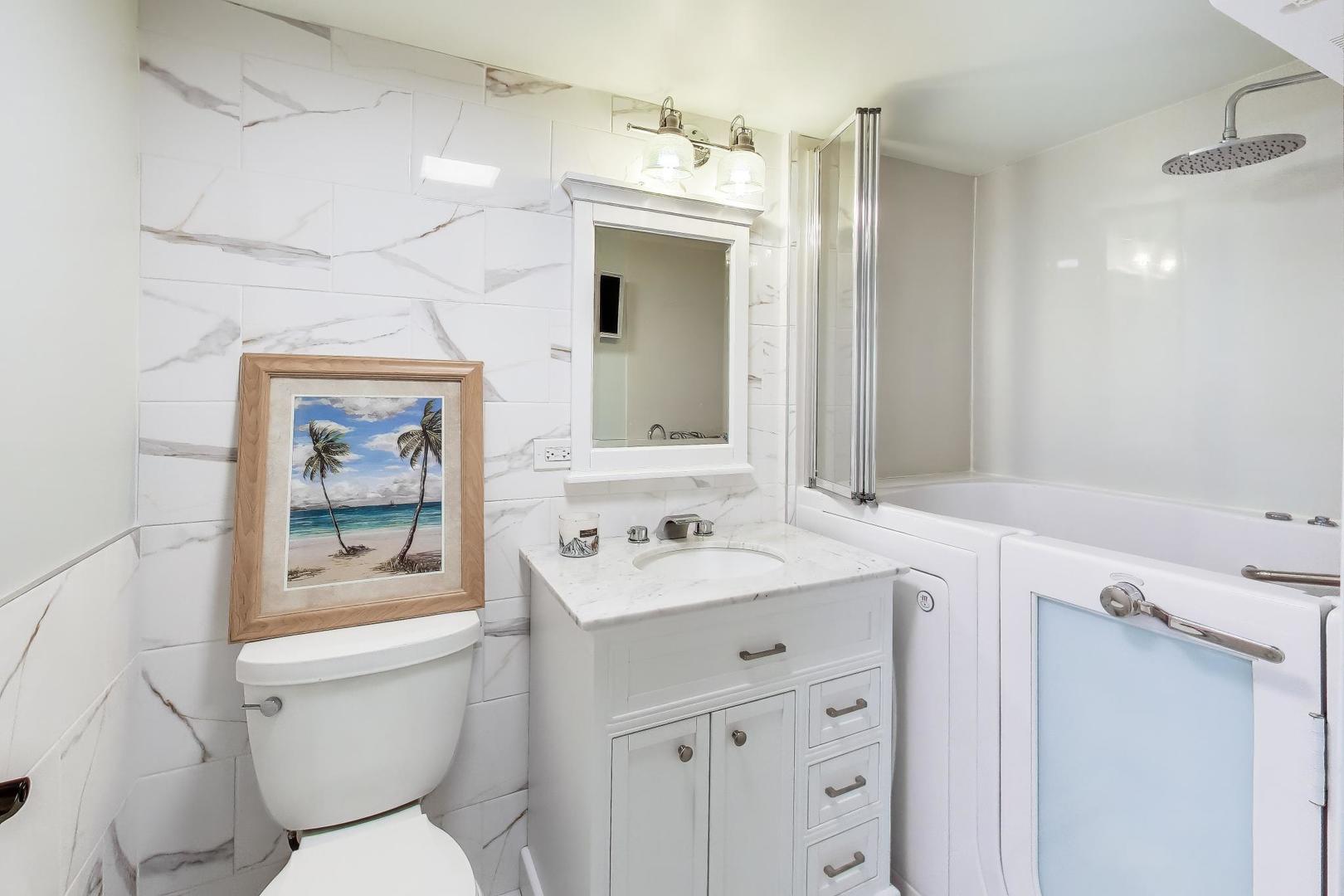 313 South Hi Lusi Avenue Mount Prospect, IL 60056 - Photo 25 of 40 a bathroom with a sink vanity mirror and toilet