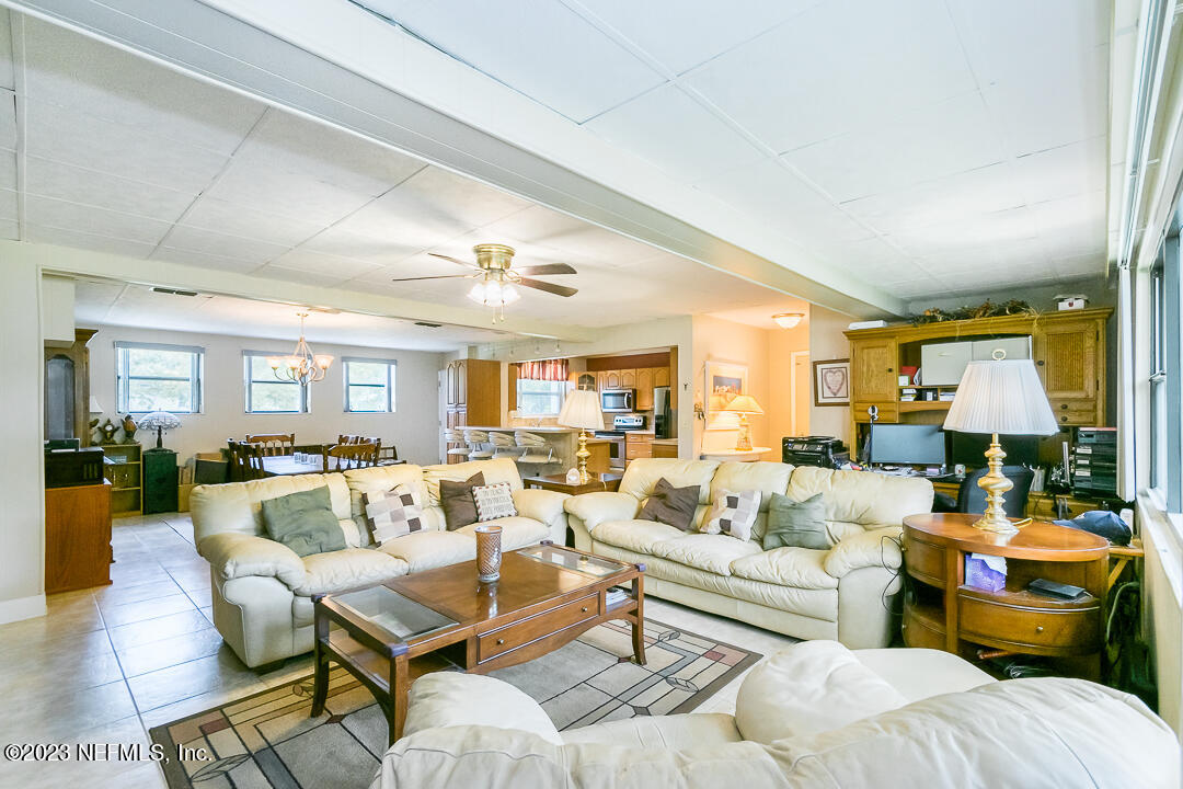 1128 Nightingale Road Jacksonville, FL 32216 - Photo 6 of 18 living room open to dining