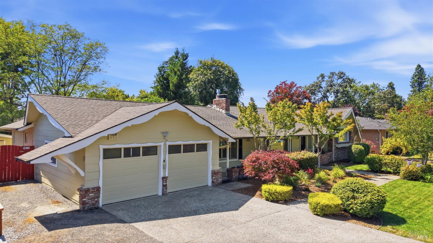 373 Piezzi Road Santa Rosa, CA 95401 - Photo 1 of 55 a front view of a house with a yard