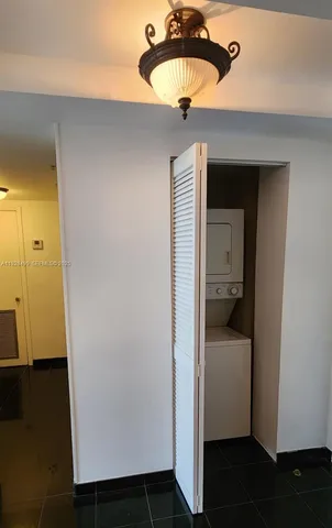 a view of a room with a barbeque