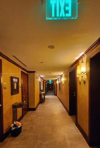 a view of a hallway