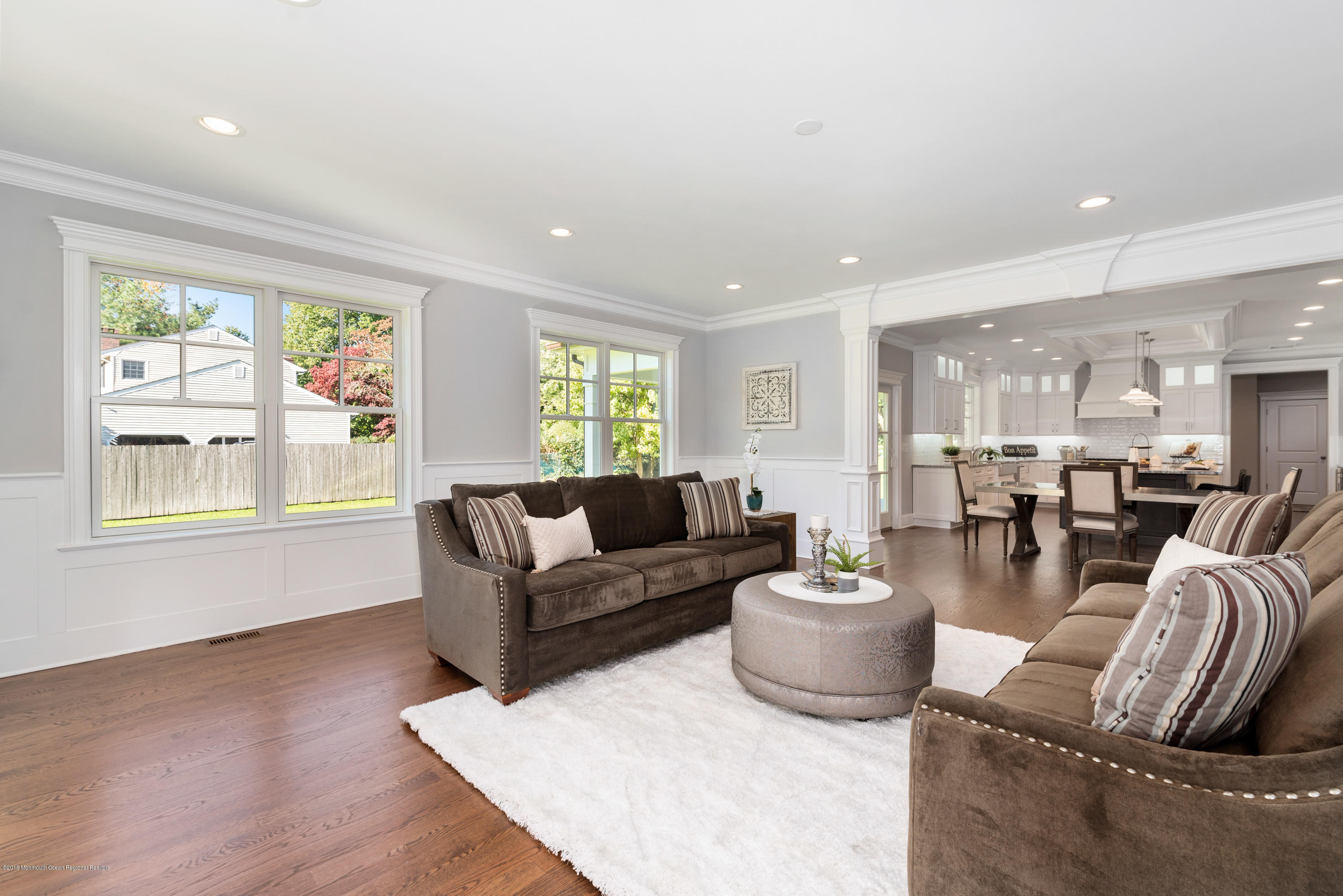 99 Rivers Edge Drive Little Silver, NJ 07739 - Photo 20 of 50 a living room with furniture and a large window