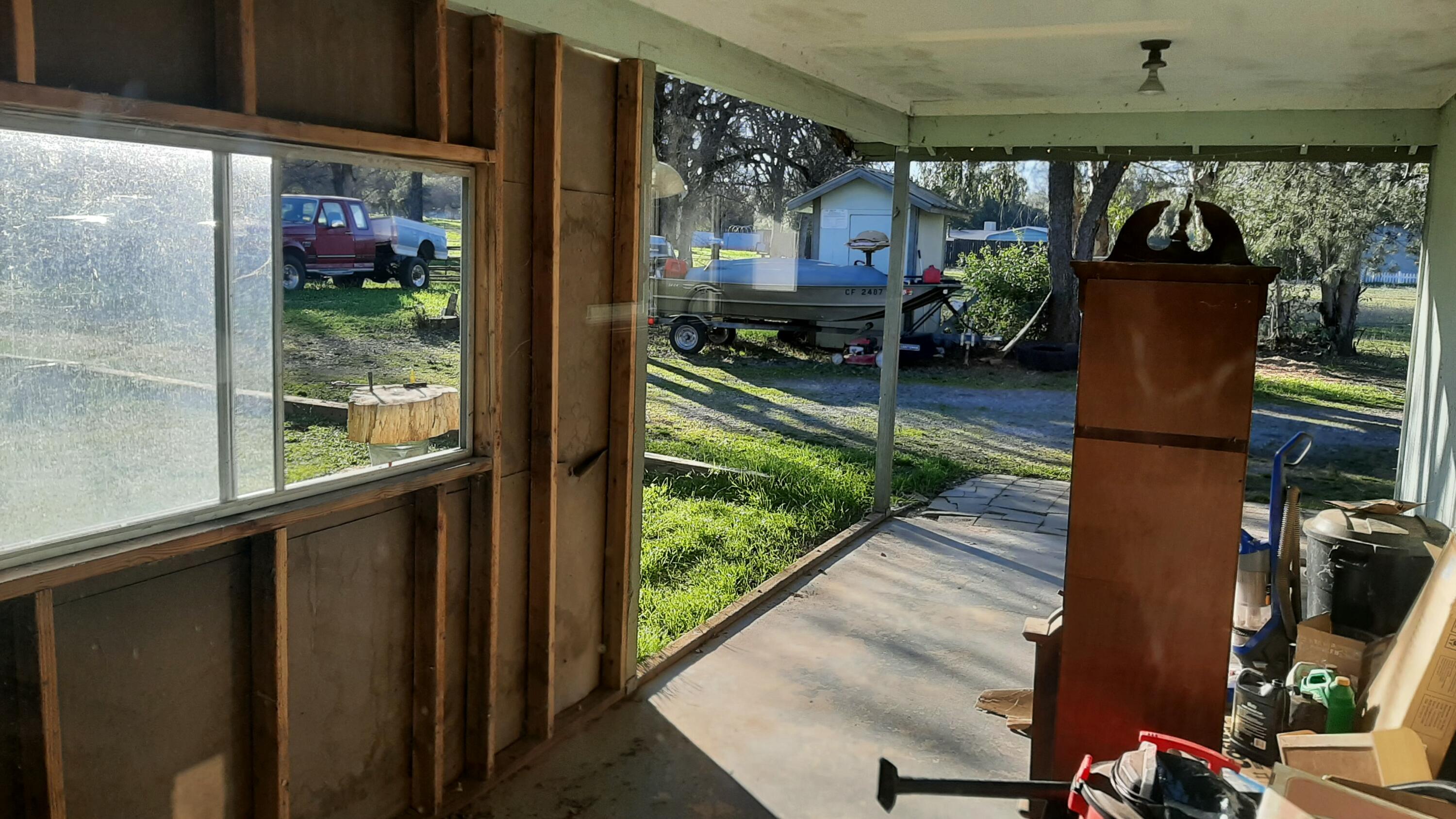 17185 Bowman Road Cottonwood, CA 96022 - Photo 26 of 30 BACK PORCH 17185 BOWMAN RD
