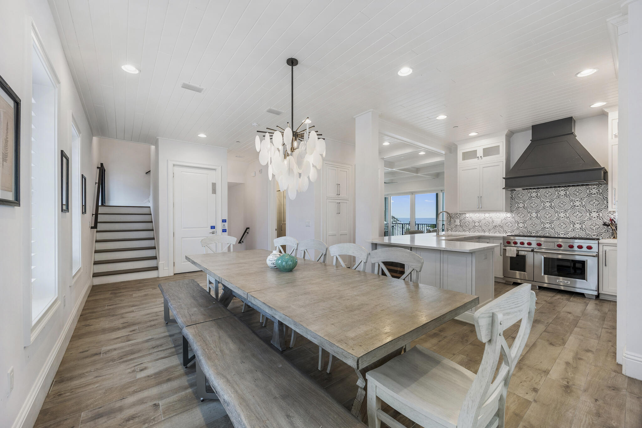 26 Azzurro Way, Unit A Santa Rosa Beach, FL 32459 - Photo 18 of 60 a kitchen with stainless steel appliances granite countertop a stove a refrigerator and a oven