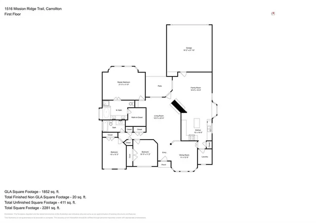 $2,475 | 1516 Mission Ridge Trail, Carrollton, TX 75007