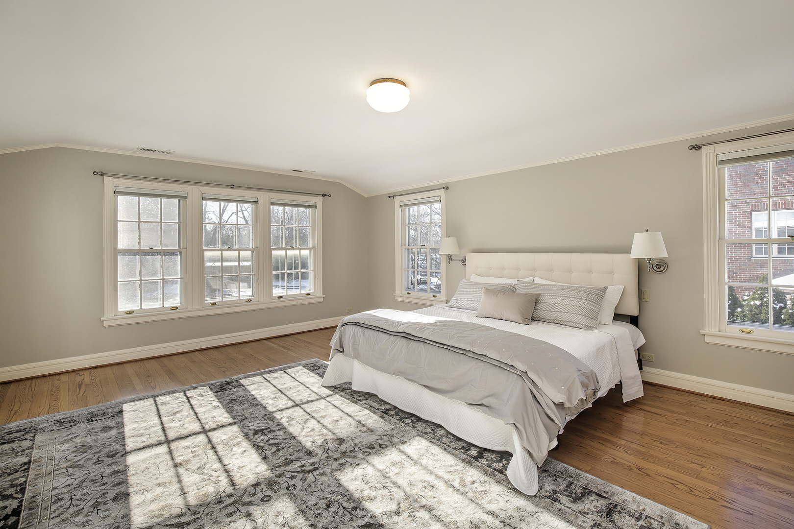 834 Valley Road Glencoe, IL 60022 - Photo 14 of 25 a bedroom with a bed and a window