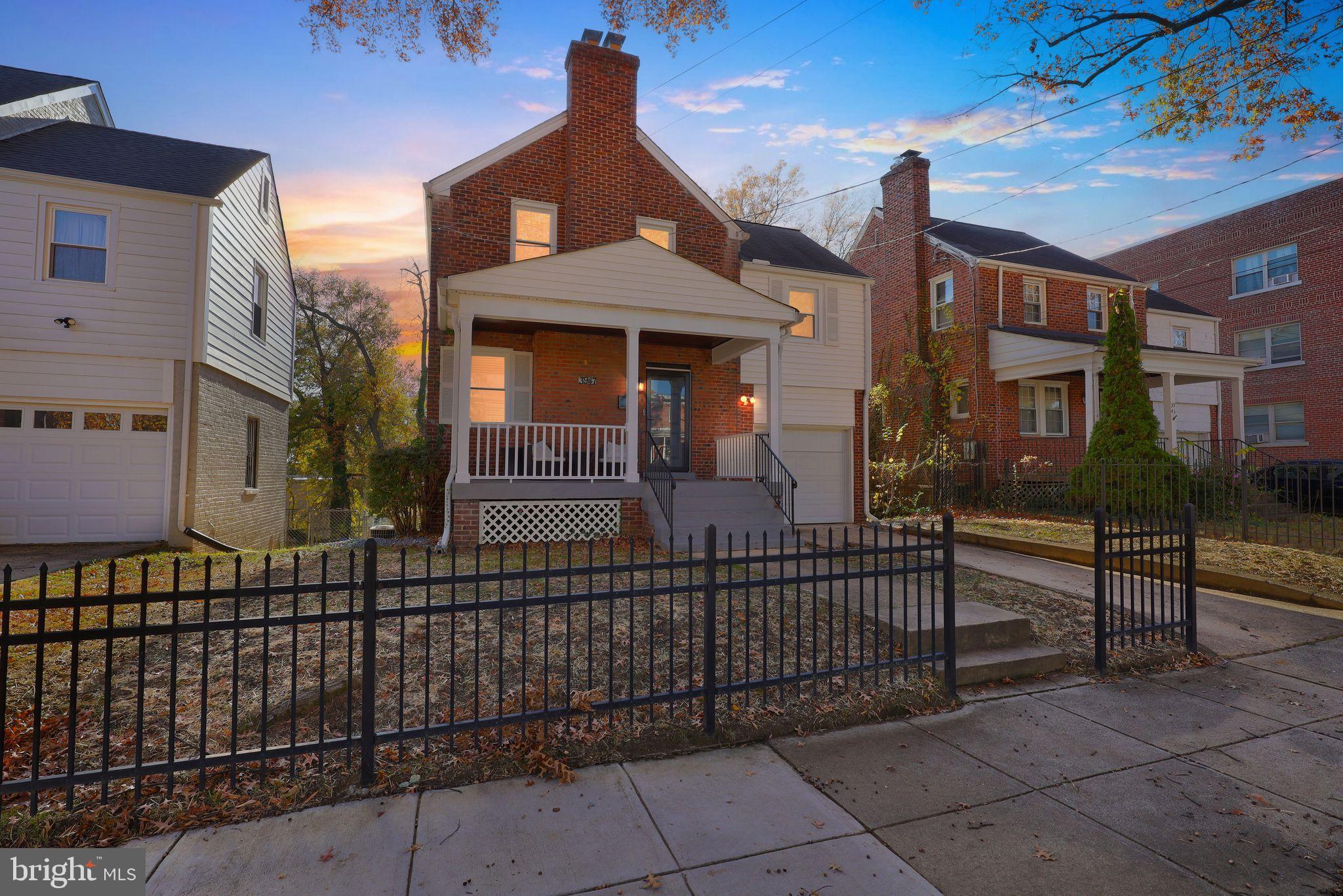 3947 S Street Southeast Washington, DC 20020 - Photo 28 of 28 a front view of a house