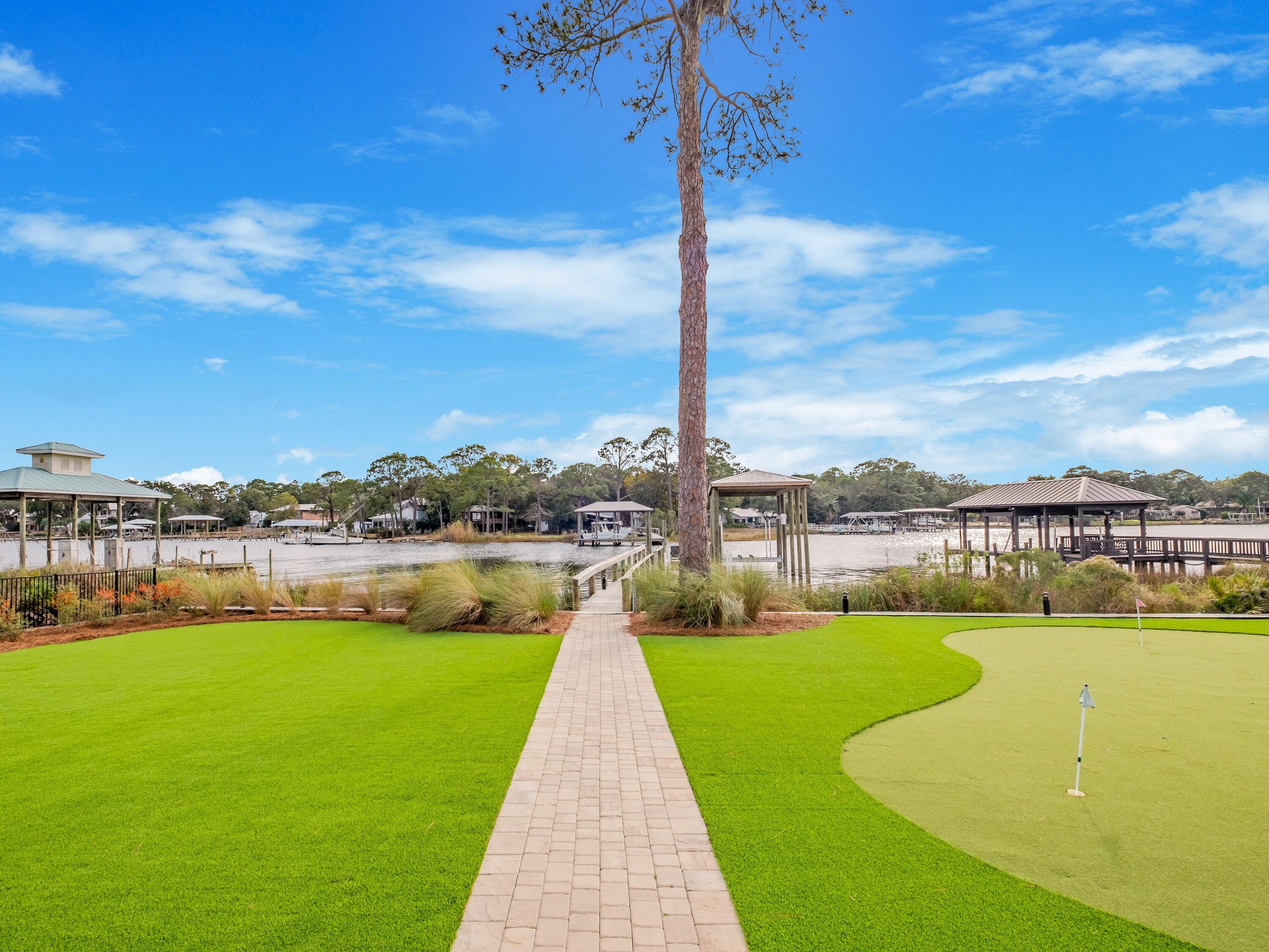 336 East Shipwreck Road Santa Rosa Beach, FL 32459 - Photo 39 of 54 a view of a lake with a ocean view