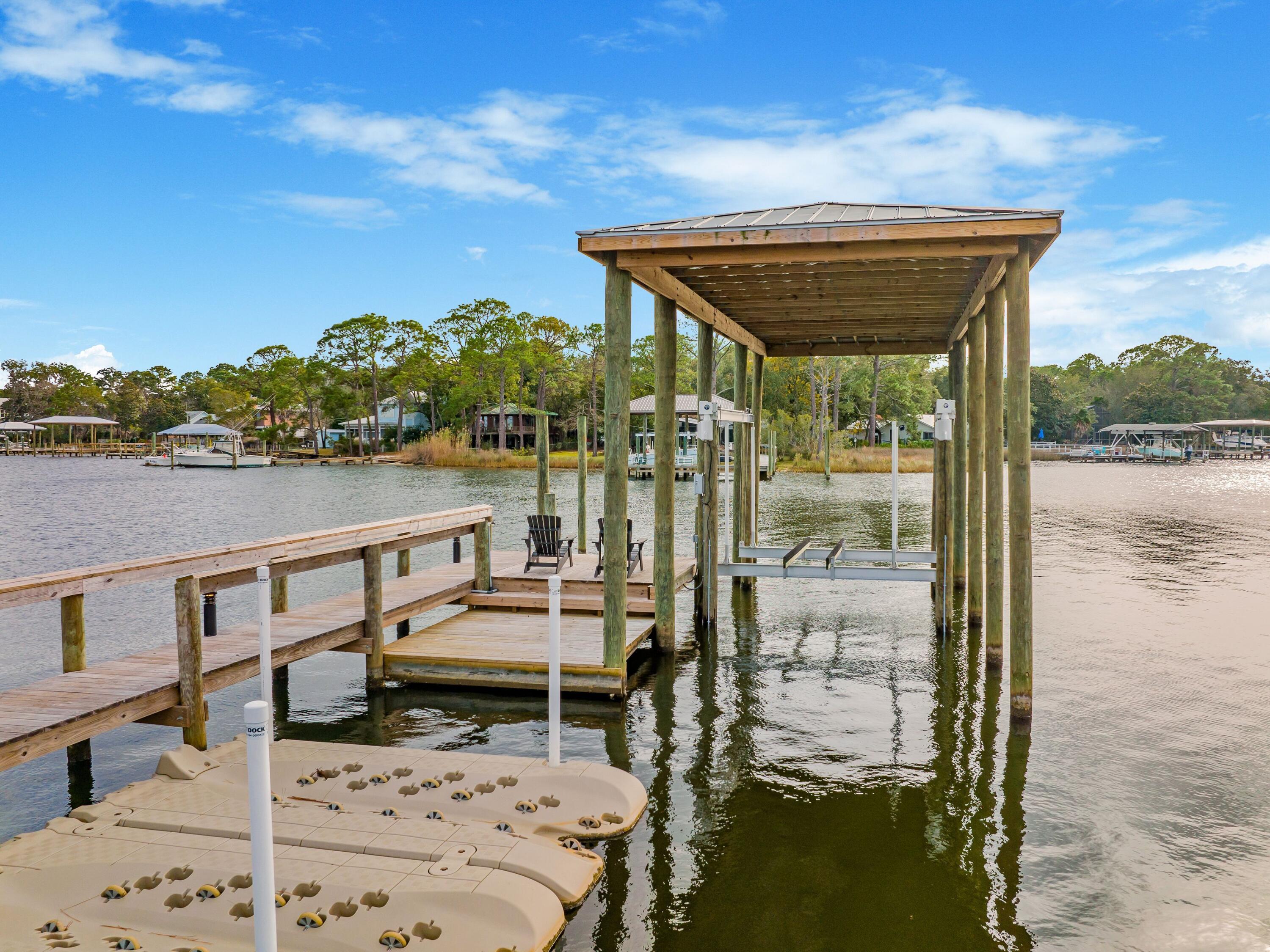 336 East Shipwreck Road Santa Rosa Beach, FL 32459 - Photo 43 of 54 a view of balcony with ocean view