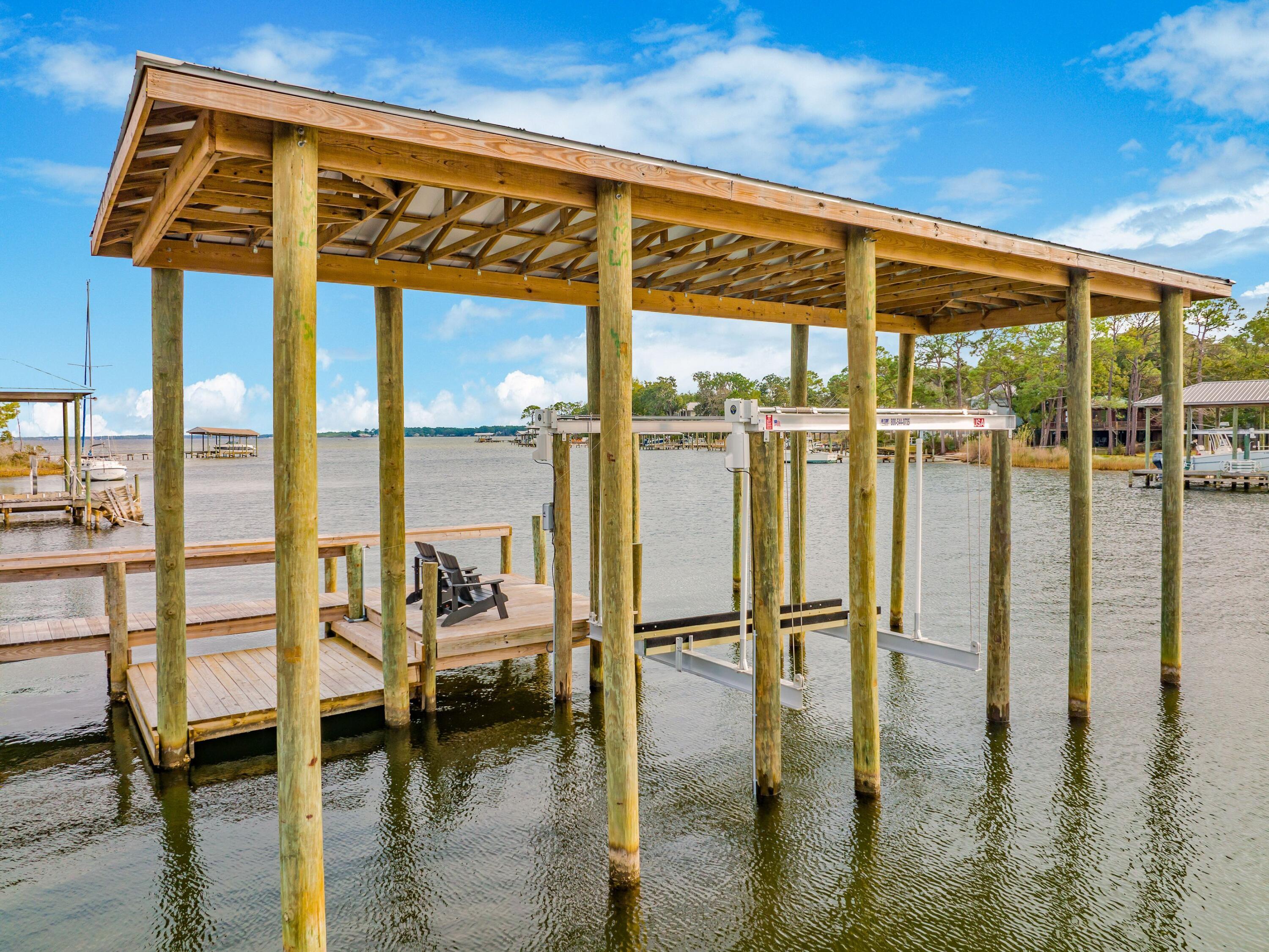 336 East Shipwreck Road Santa Rosa Beach, FL 32459 - Photo 44 of 54 a view of swimming pool with outdoor seating