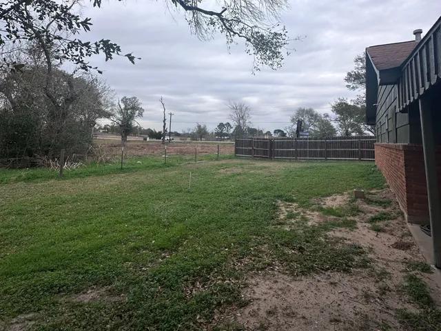 a view of outdoor space and yard