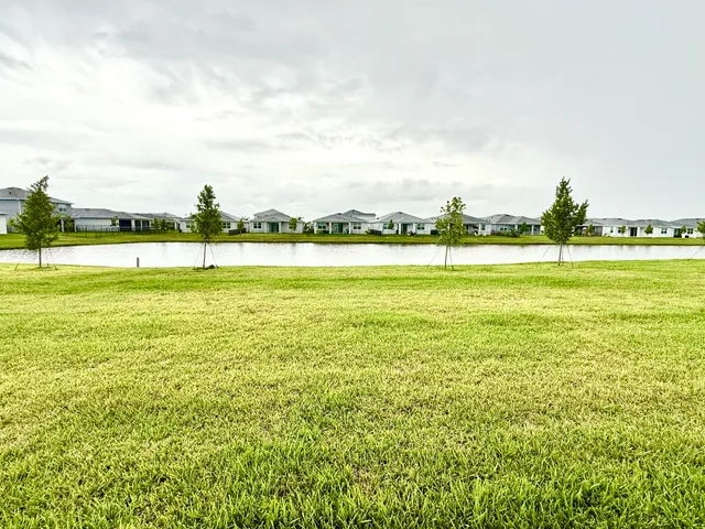 a view of an ocean and a mountain