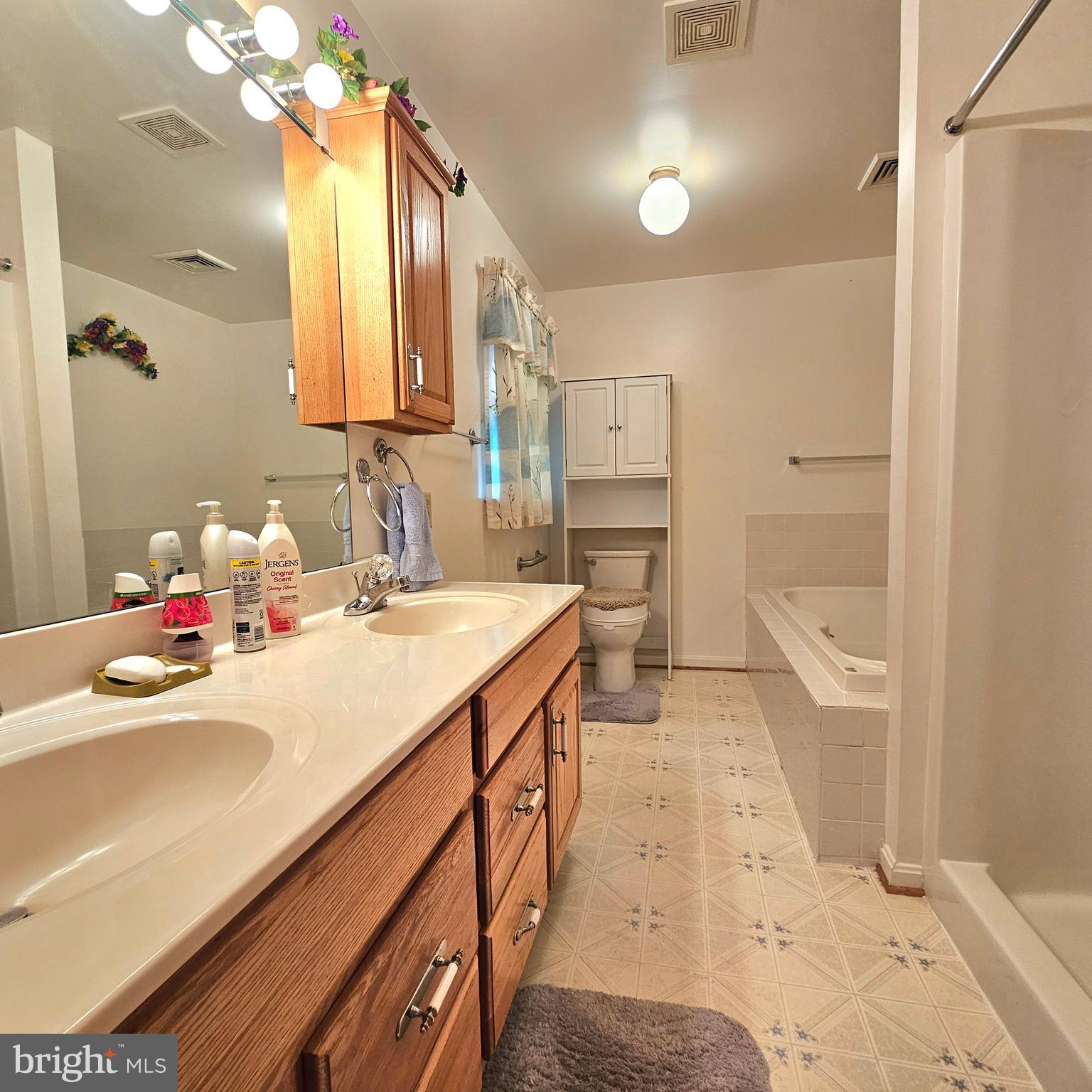 20098 Piney Point Road Callaway, MD 20620 - Photo 35 of 67 a bathroom with a sink a toilet and a mirror