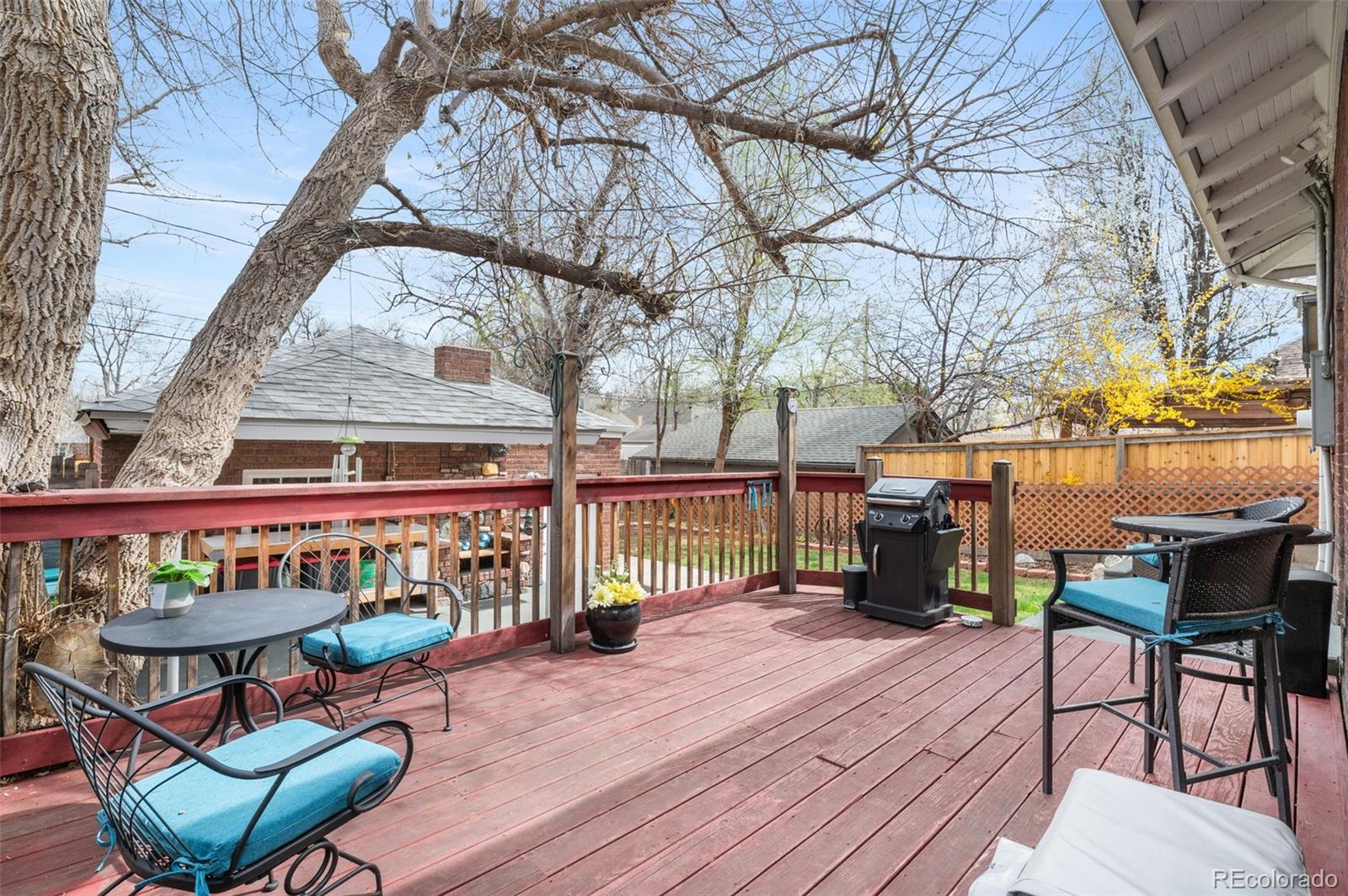 1136 Cook Street Denver, CO 80206 - Photo 29 of 42 a view of a chairs and tables in the balcony