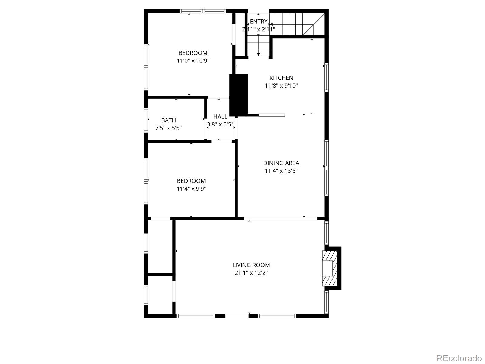 1136 Cook Street Denver, CO 80206 - Photo 40 of 42 a picture of a bench in front of a wall