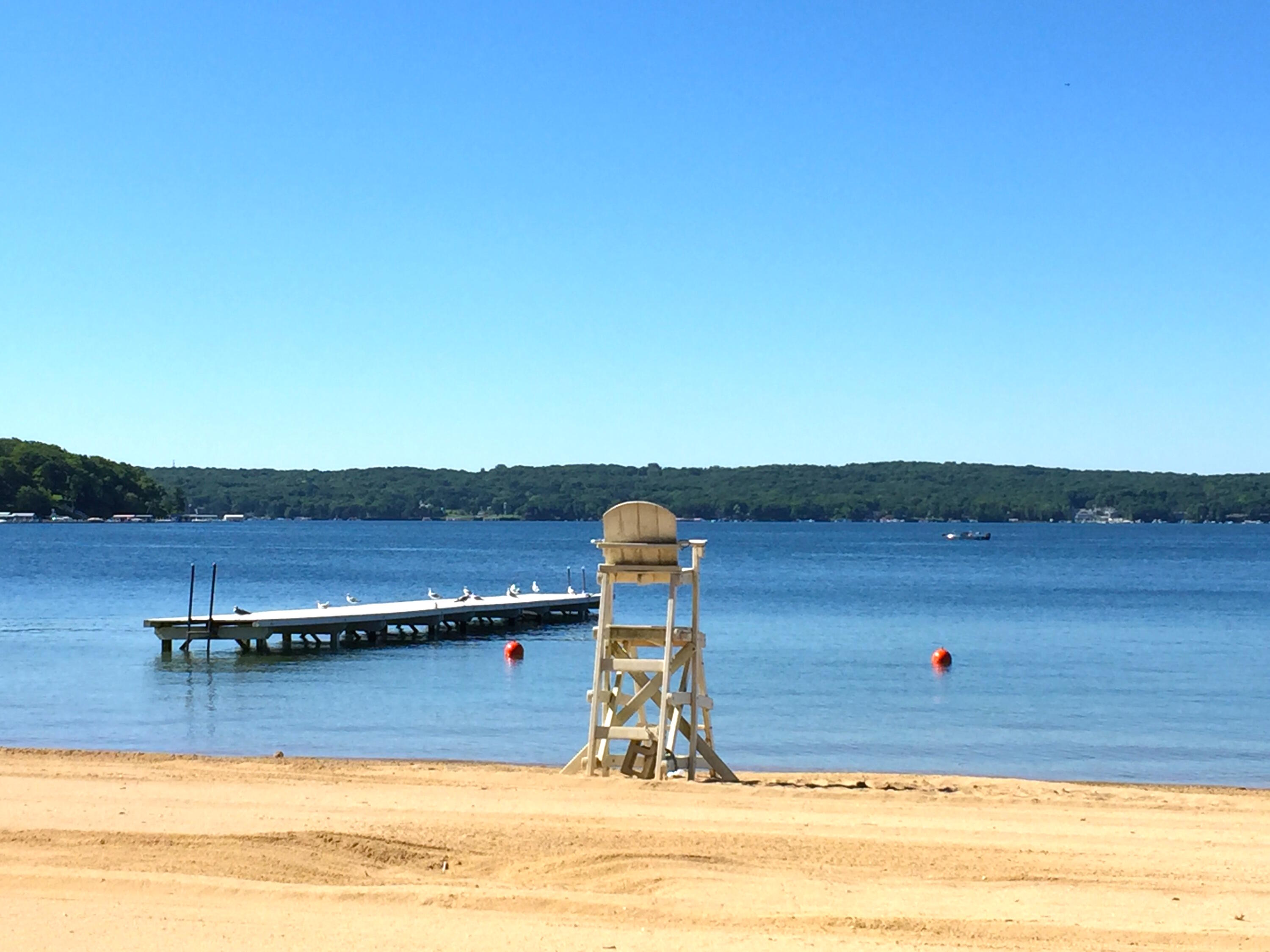 78 Menominee Road Williams Bay, WI 53191 - Photo 31 of 40 The Williams Bay lakefront is lifeguarded by the Water Safety Patrol and has swimming piers