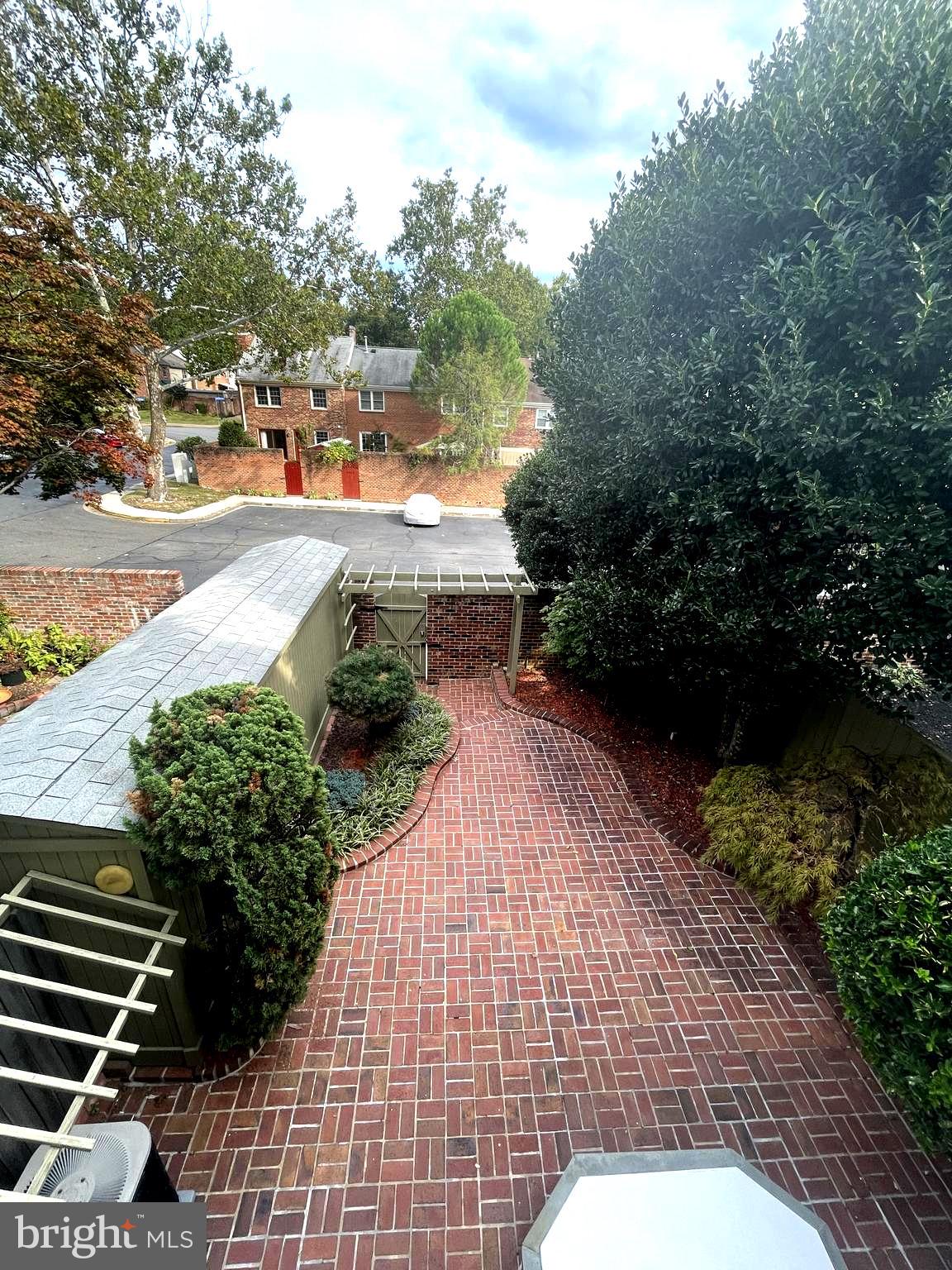 8407 Willow Forge Road Springfield, VA 22152 - Photo 34 of 45 Patio view-2 assigned parking spaces in back