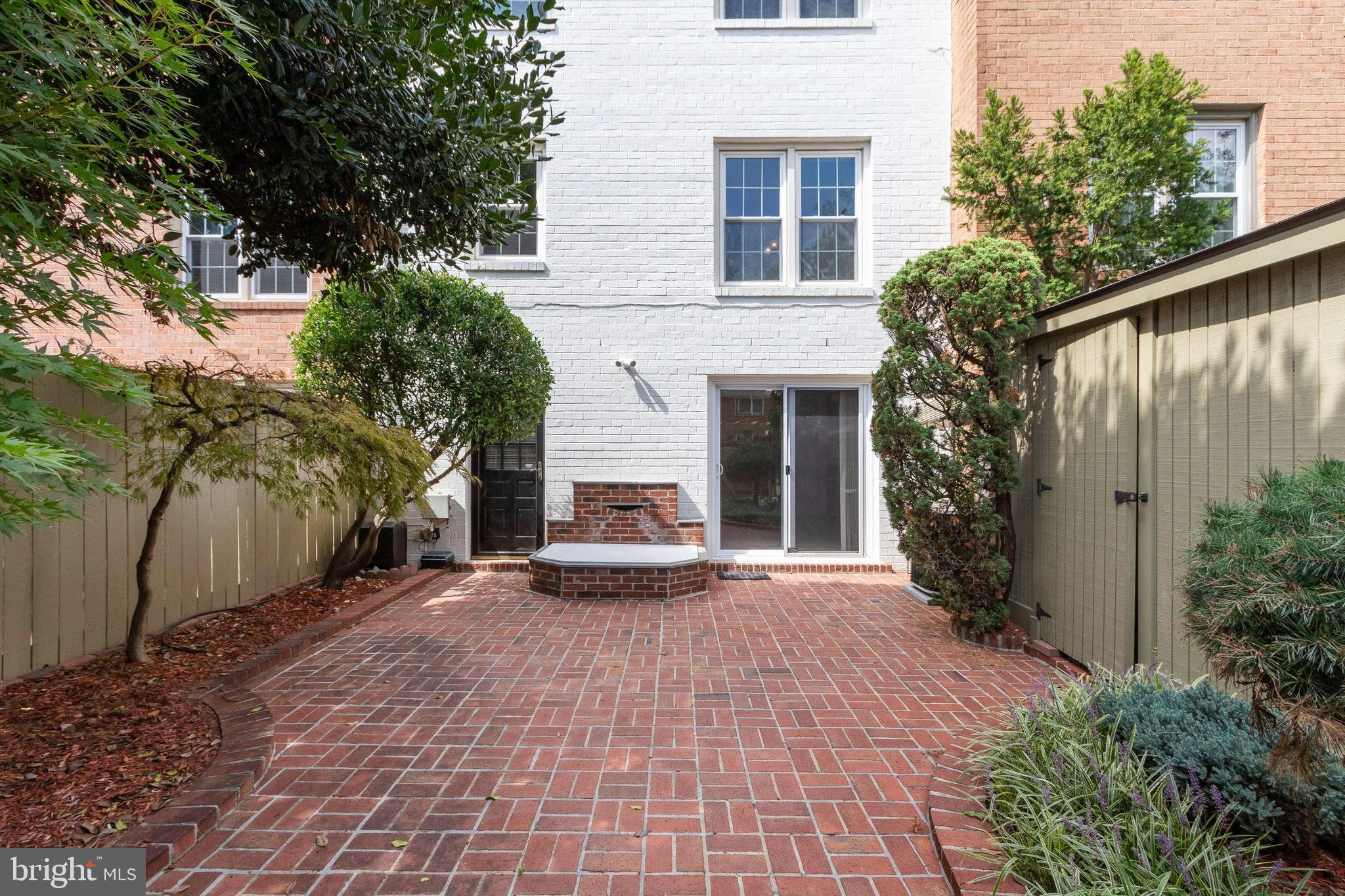 8407 Willow Forge Road Springfield, VA 22152 - Photo 39 of 45 Rear View All Brick & Shed