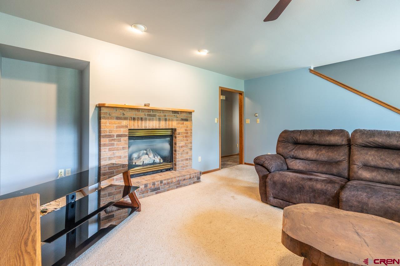 37480 Highway 50, Unit 2 Gunnison, CO 81230 - Photo 11 of 27 a living room with furniture and a fireplace