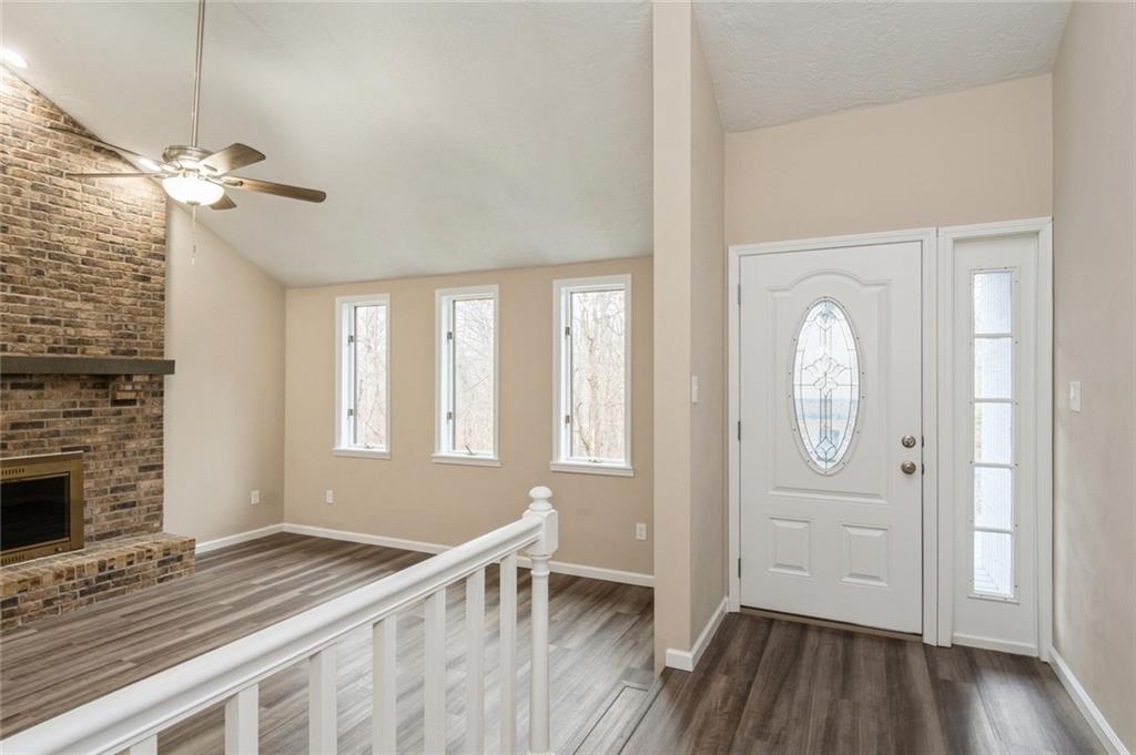 218 Chestnut Lane Chalk Hill, PA 15421 - Photo 4 of 18 wooden floor in an empty room with a window